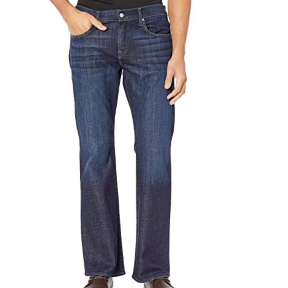 7 For All Mankind Brett Slim Bootcut Jeans 36x32.5